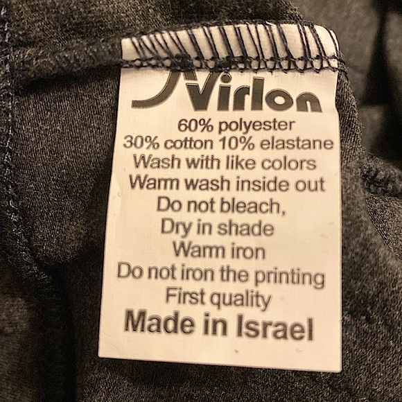 NWOT Nirlon Yoga Pants with Pockets Size Medium Inseam 30” NEVER WORN - Picture 6 of 7